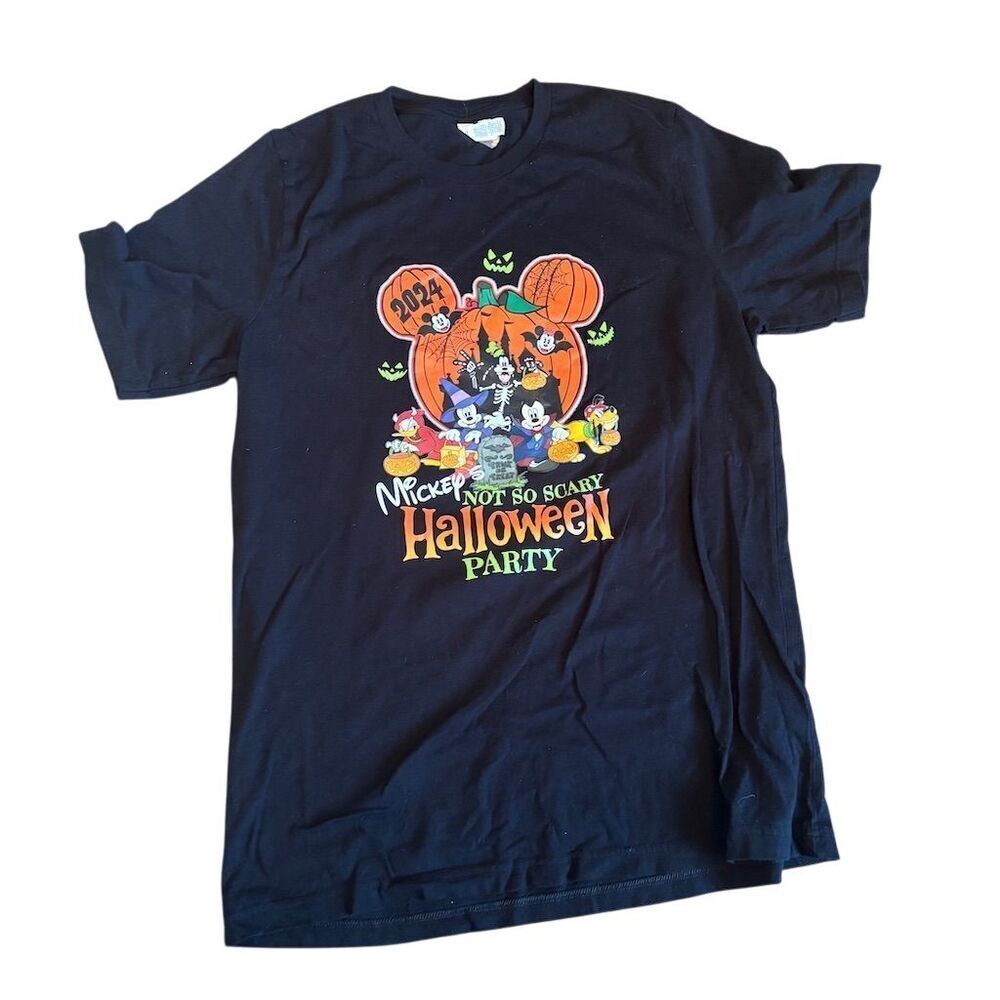 Disney Mickey's Halloween Party 2024 T-Shirt XL Multicolor Unisex